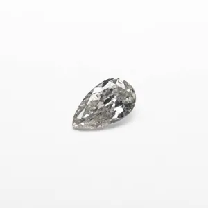 0.25ct 5.71x3.36x1.94mm Fancy Grey Pear Brilliant 19923-53