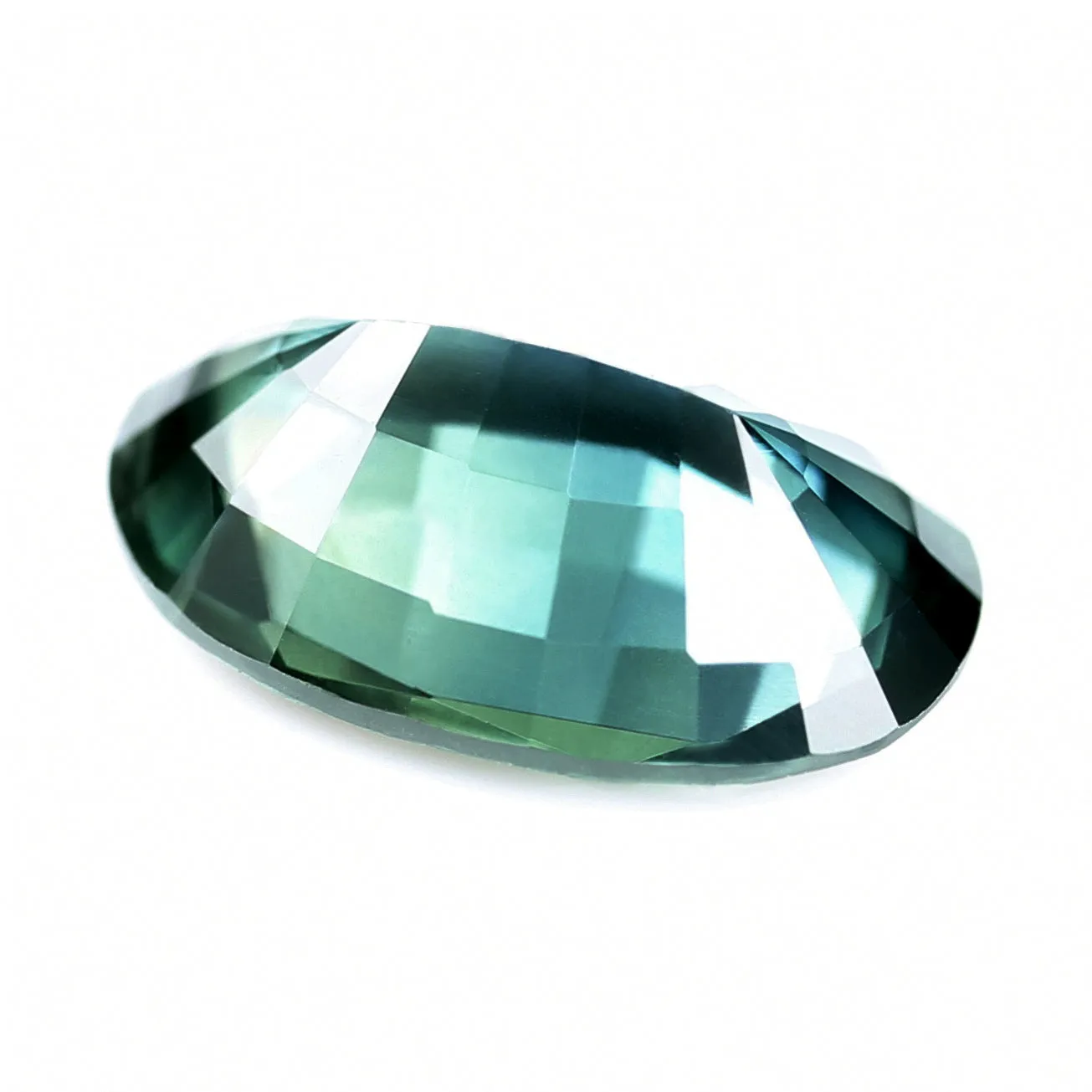0.69ct Certified Natural Teal Sapphire