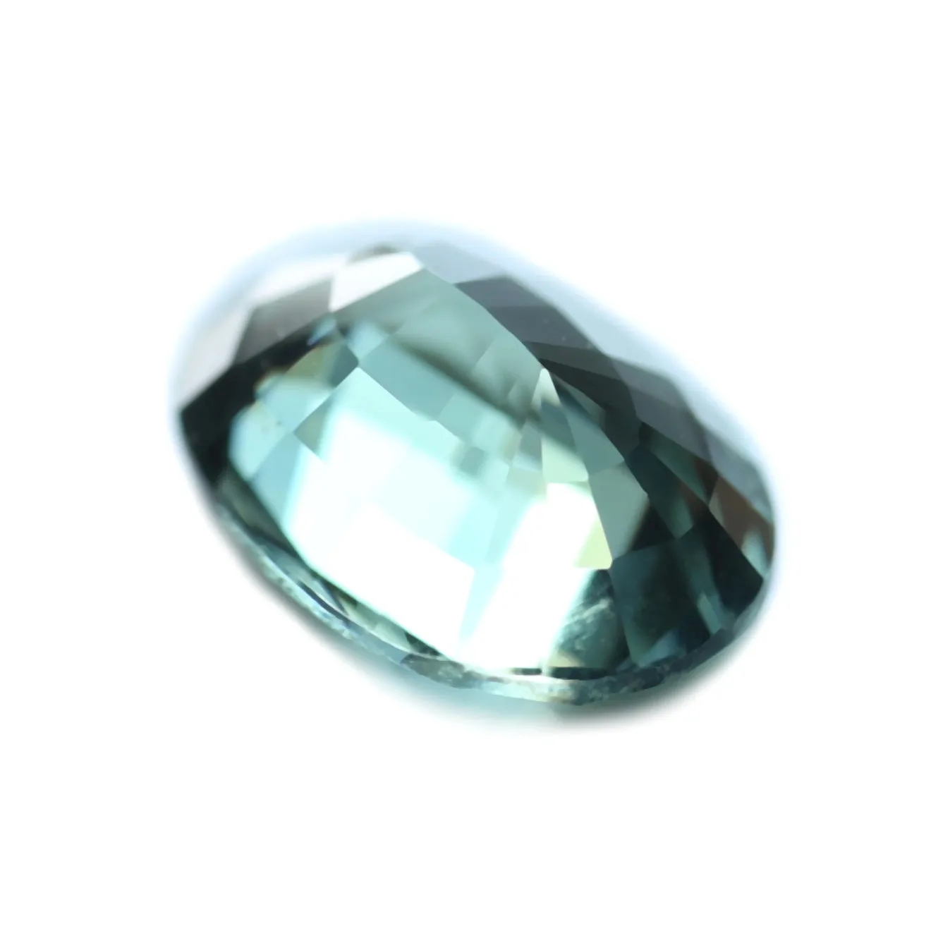 0.77ct Certified Natural Teal Sapphire
