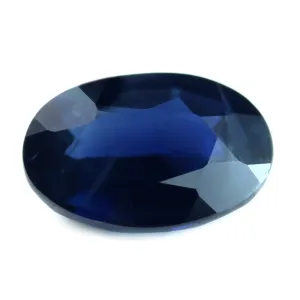 0.95ct Certified Natural Blue Sapphire