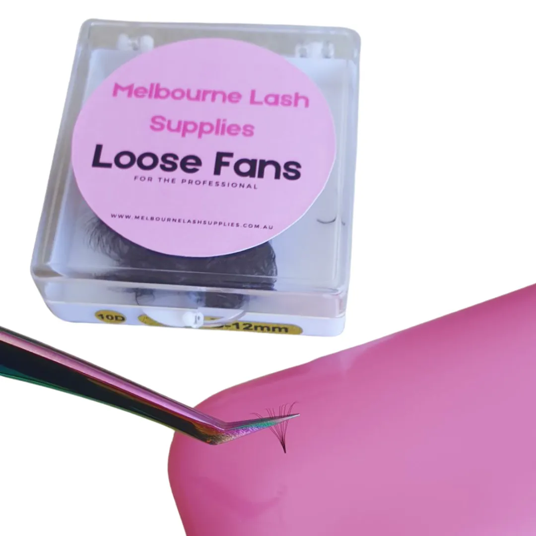10D Loose Fans Pointy Base Handmade 500