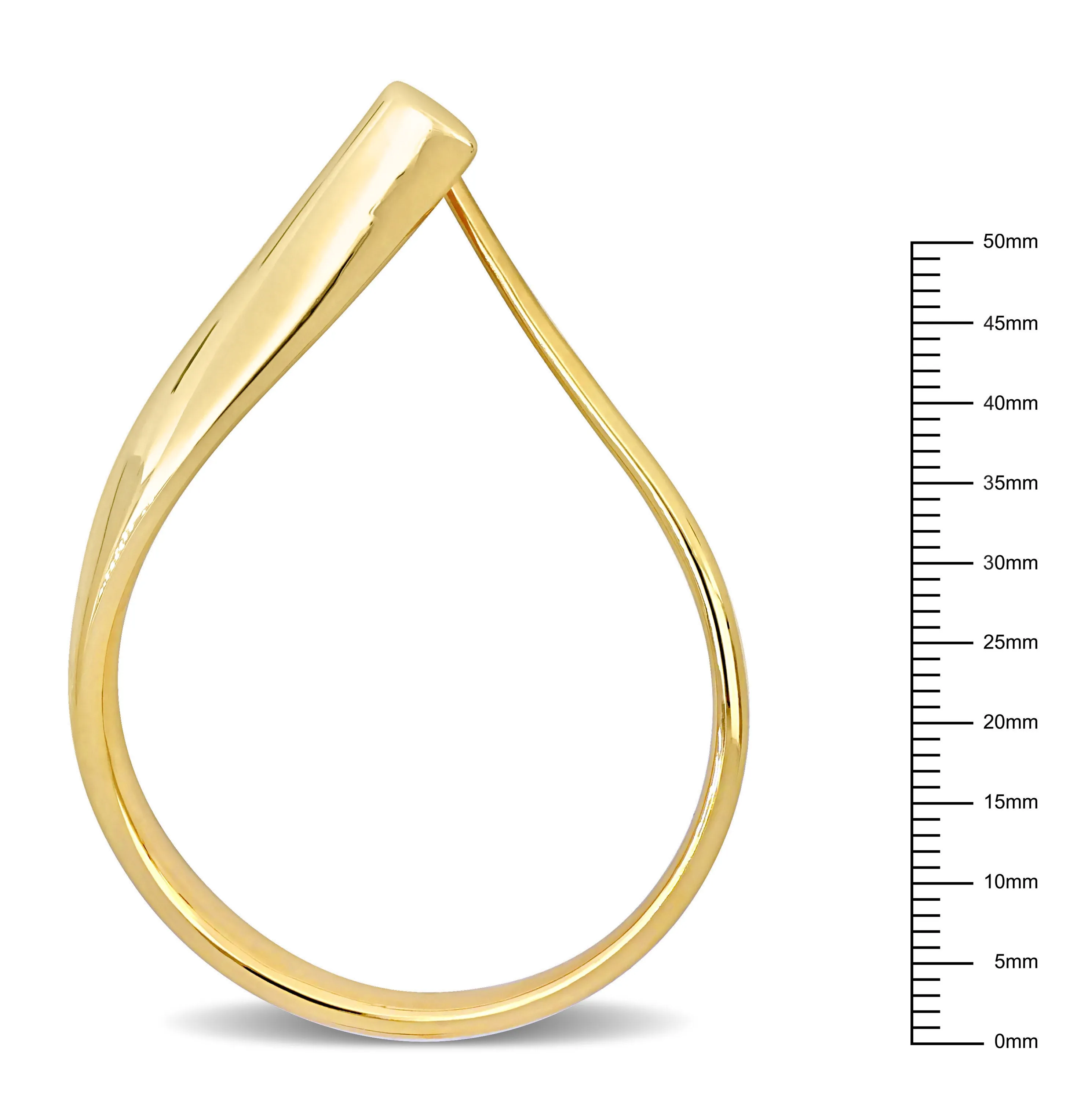 14K Fashion hoops