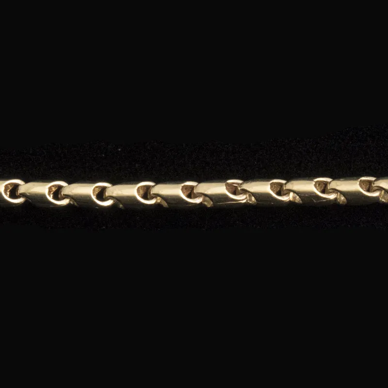 14K Gold Fancy Link Chain