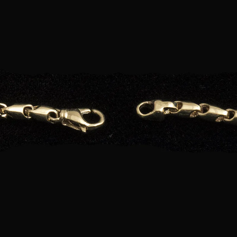 14K Gold Fancy Link Chain