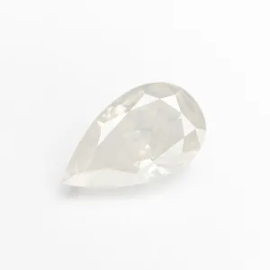 1.61ct 9.60x5.68x4.11mm Fancy White Pear Brilliant 21609-01
