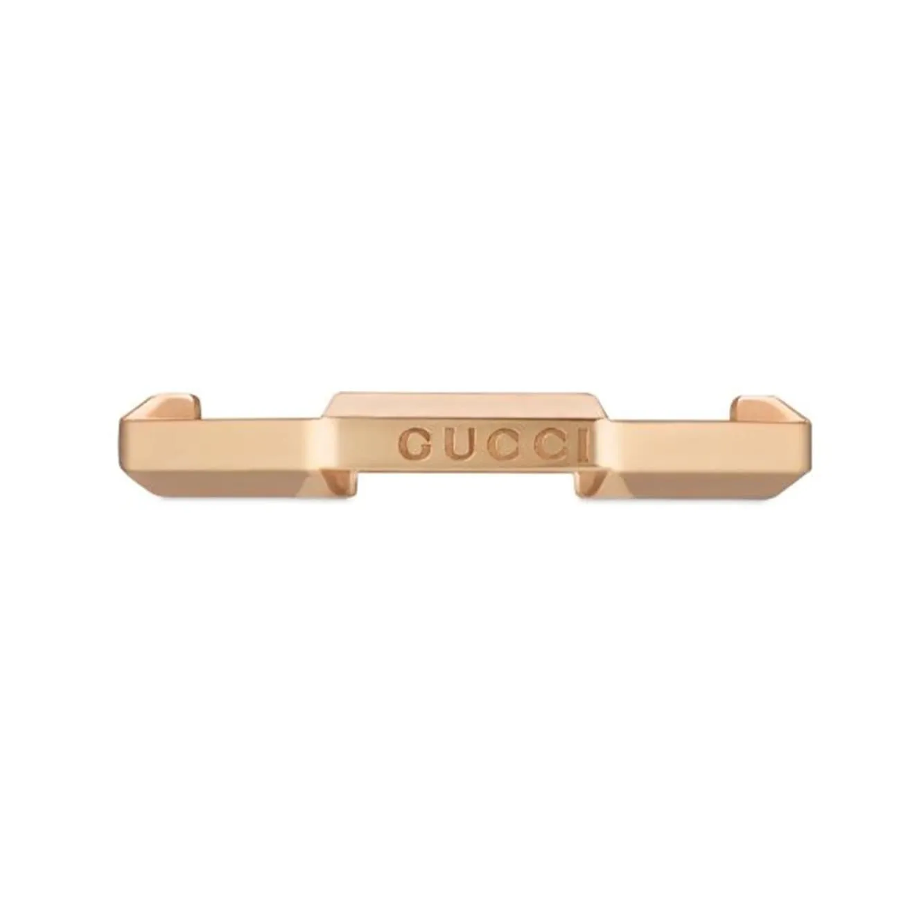 18K ROSE GOLD LINK TO LOVE MIRRORED RING