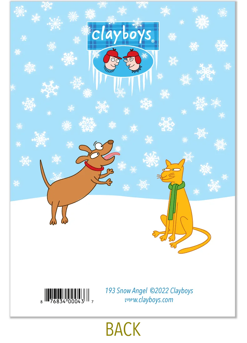 193 Snow Angel (Christmas Card)
