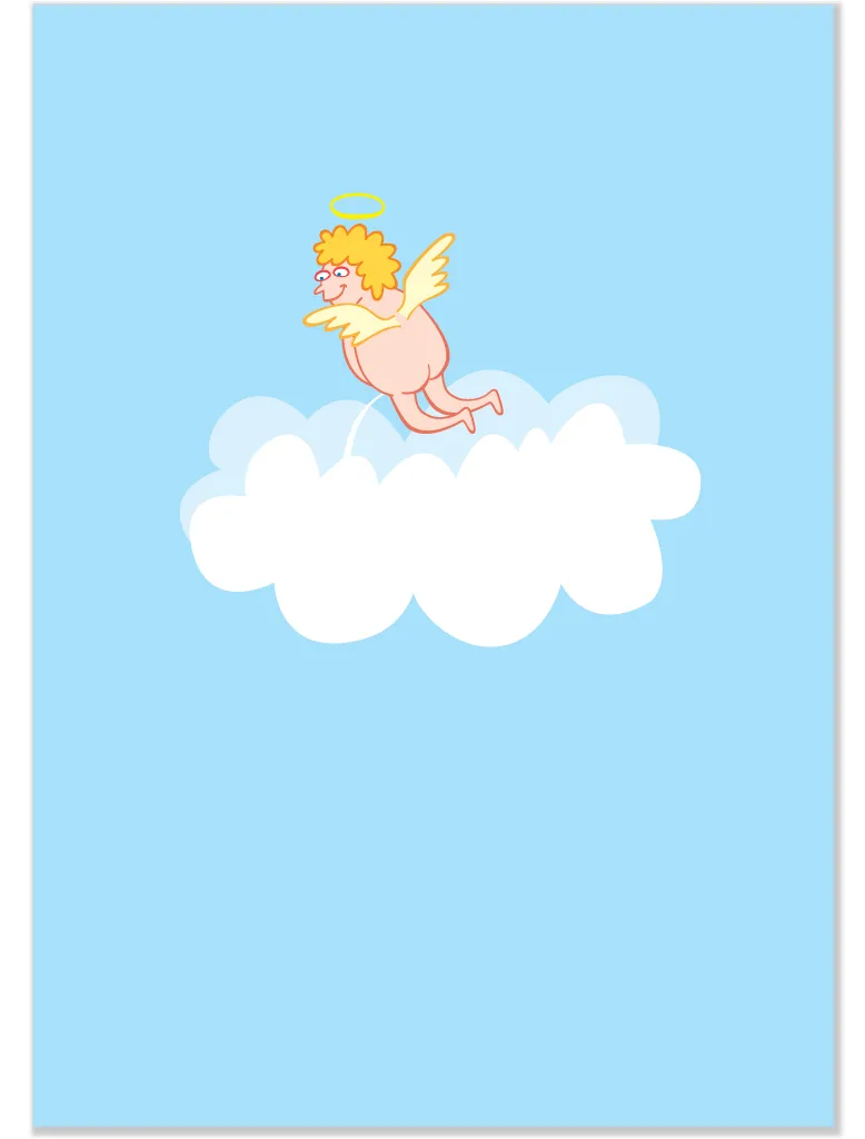 193 Snow Angel (Christmas Card)