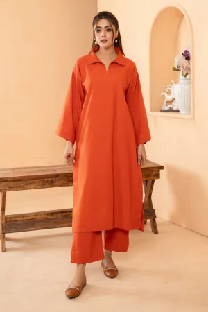 2PC Stitched |Khaddar Suit