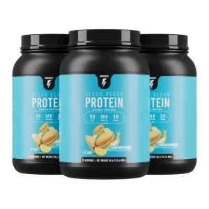 3 Bottles of Clean Vegan Protein