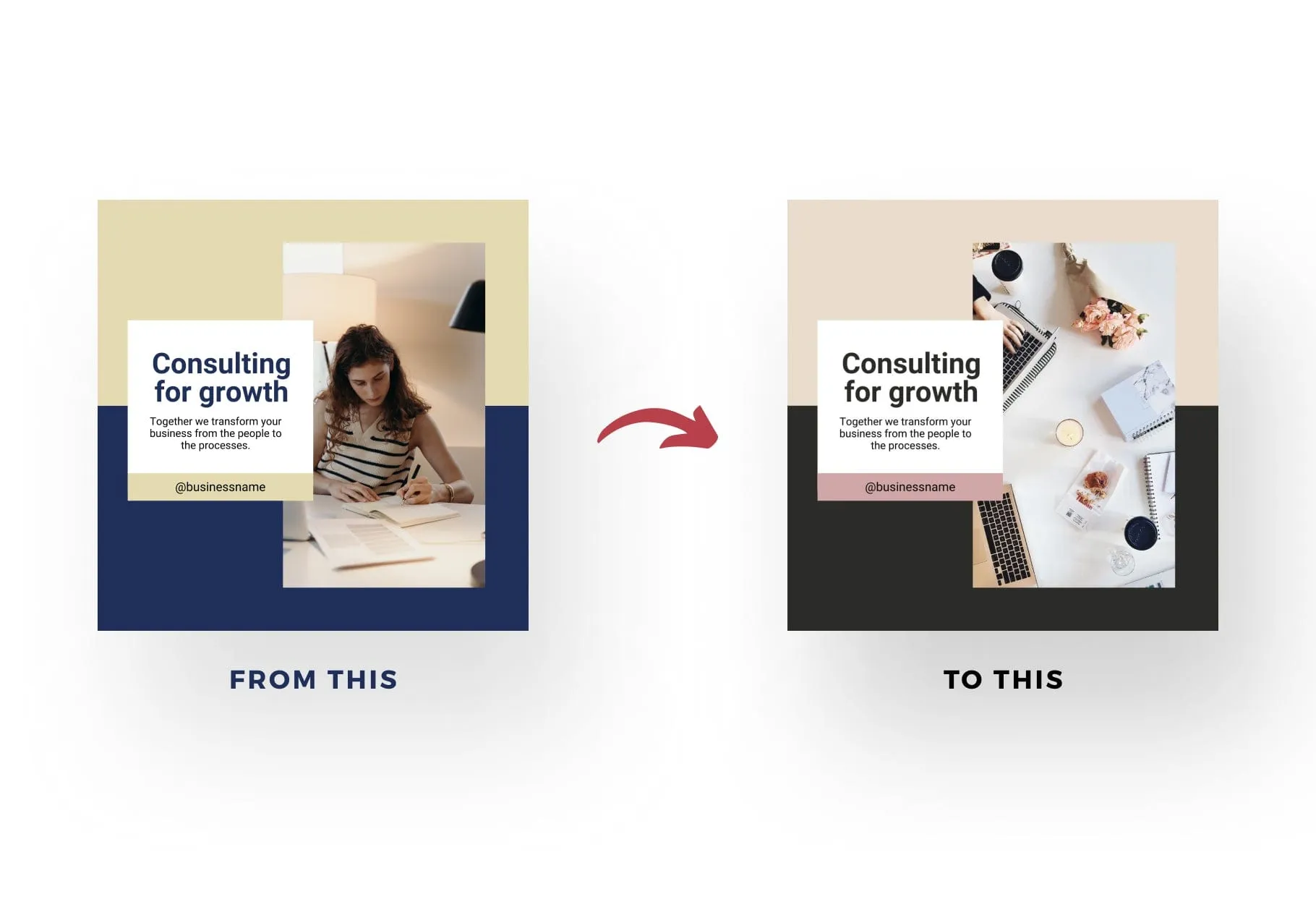 30 Business Consulting Instagram Post Canva Templates