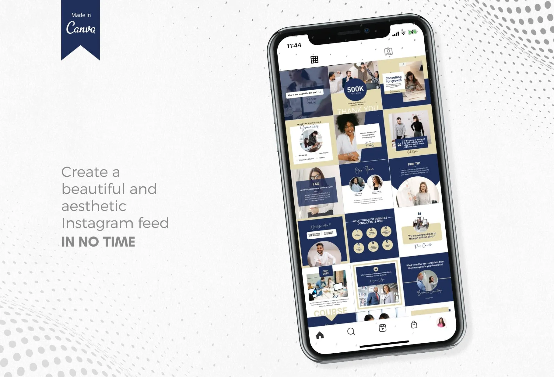 30 Business Consulting Instagram Post Canva Templates