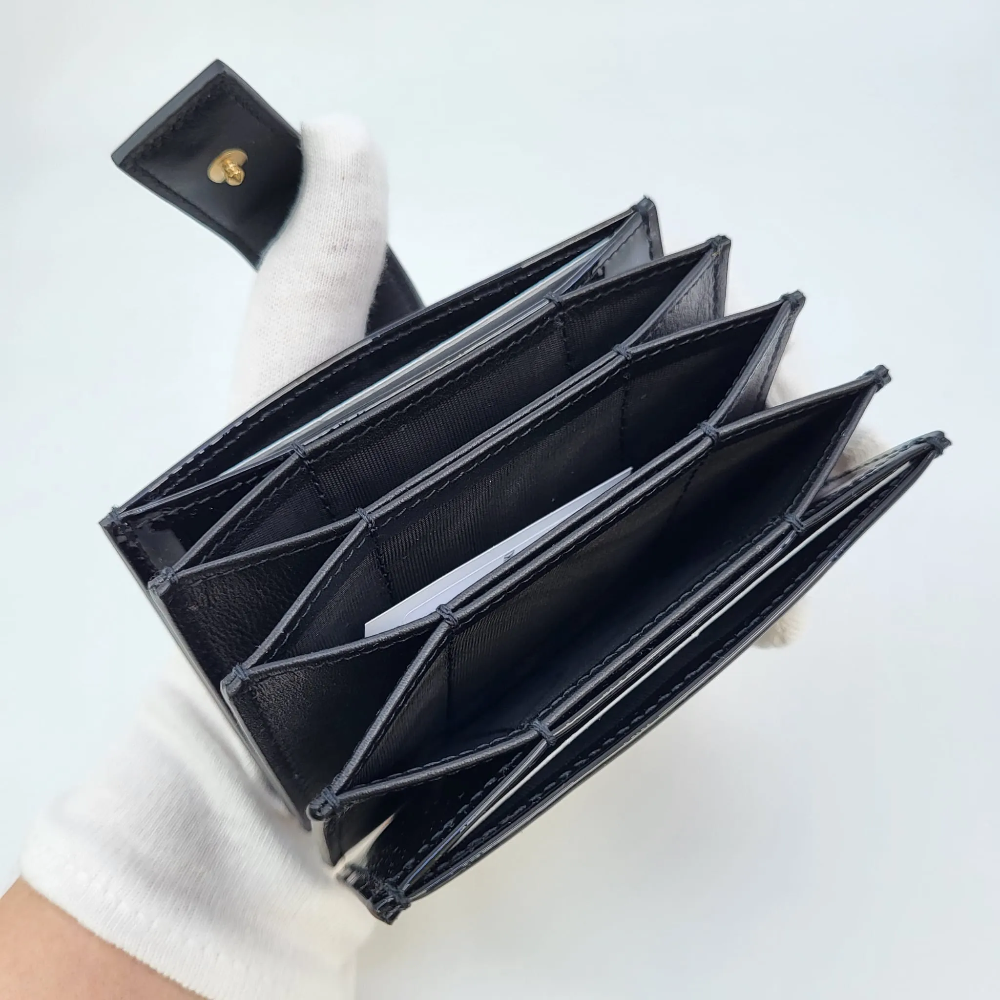 30 Montaigne Patent Leather Card Holder