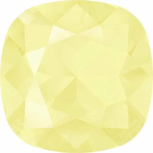 4470 Swarovski Cushion Fancy Stones, Crystal Powder Yellow (001 L101)