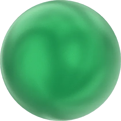 5810 Round Pearls, Crystal Eden Green Pearl (001 2014)