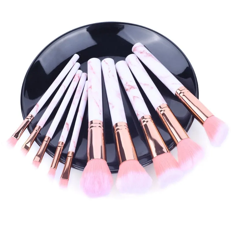 5pc Set of Soft Makeup Brushes