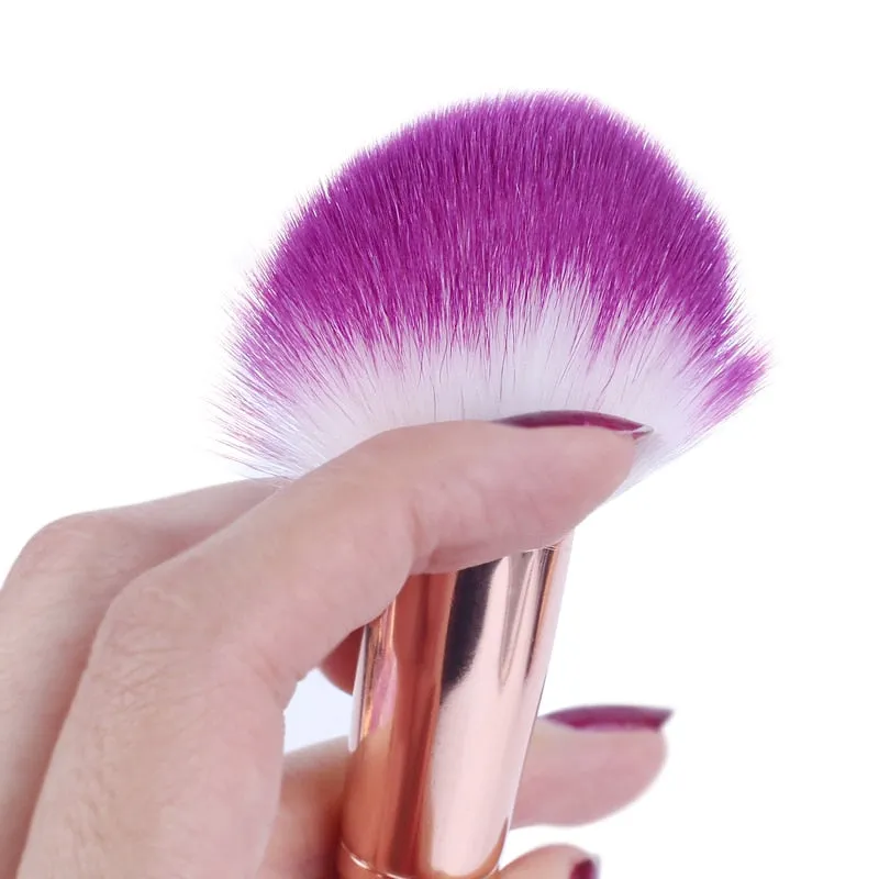 5pc Set of Soft Makeup Brushes