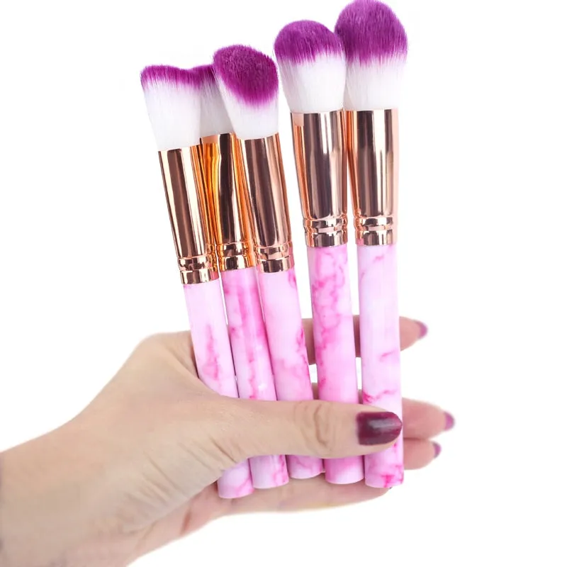 5pc Set of Soft Makeup Brushes