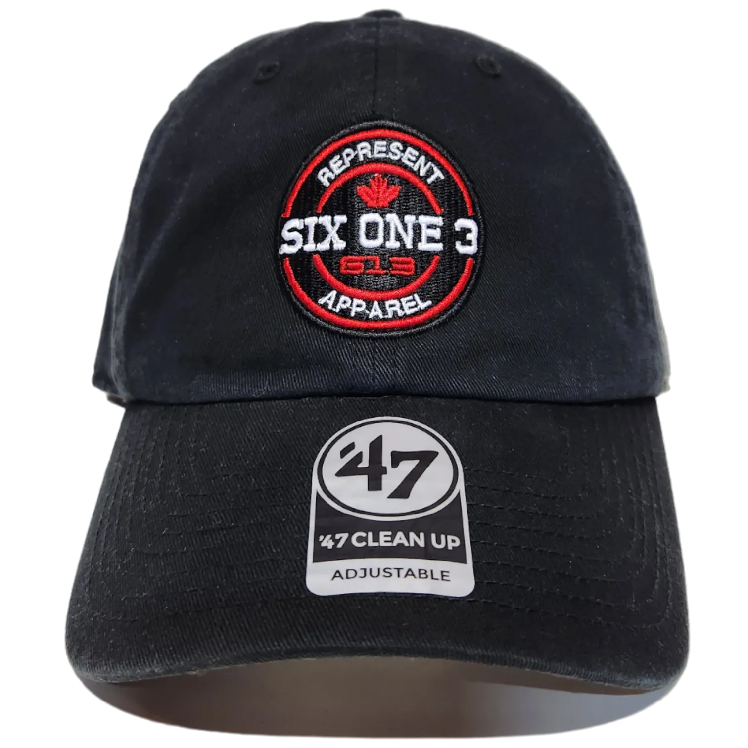 613 Hat Benchmark '47 Clean Up Black