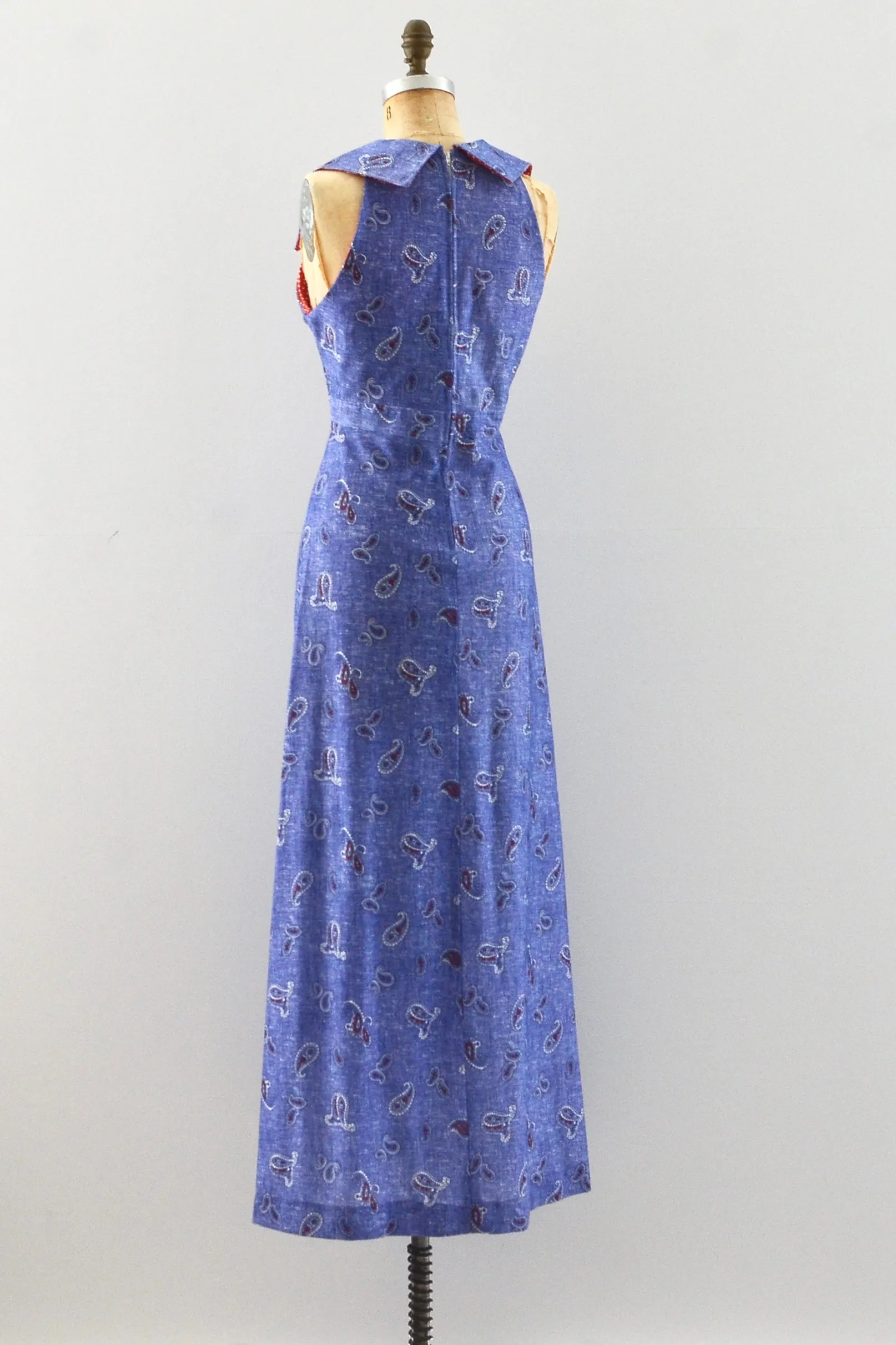70's Maxi Dress / M