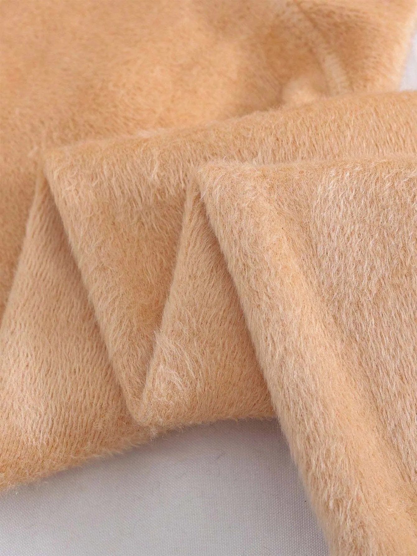 7200D Thickened Plus Velvet Warm Tight Leggings - Beige - FD ⚡