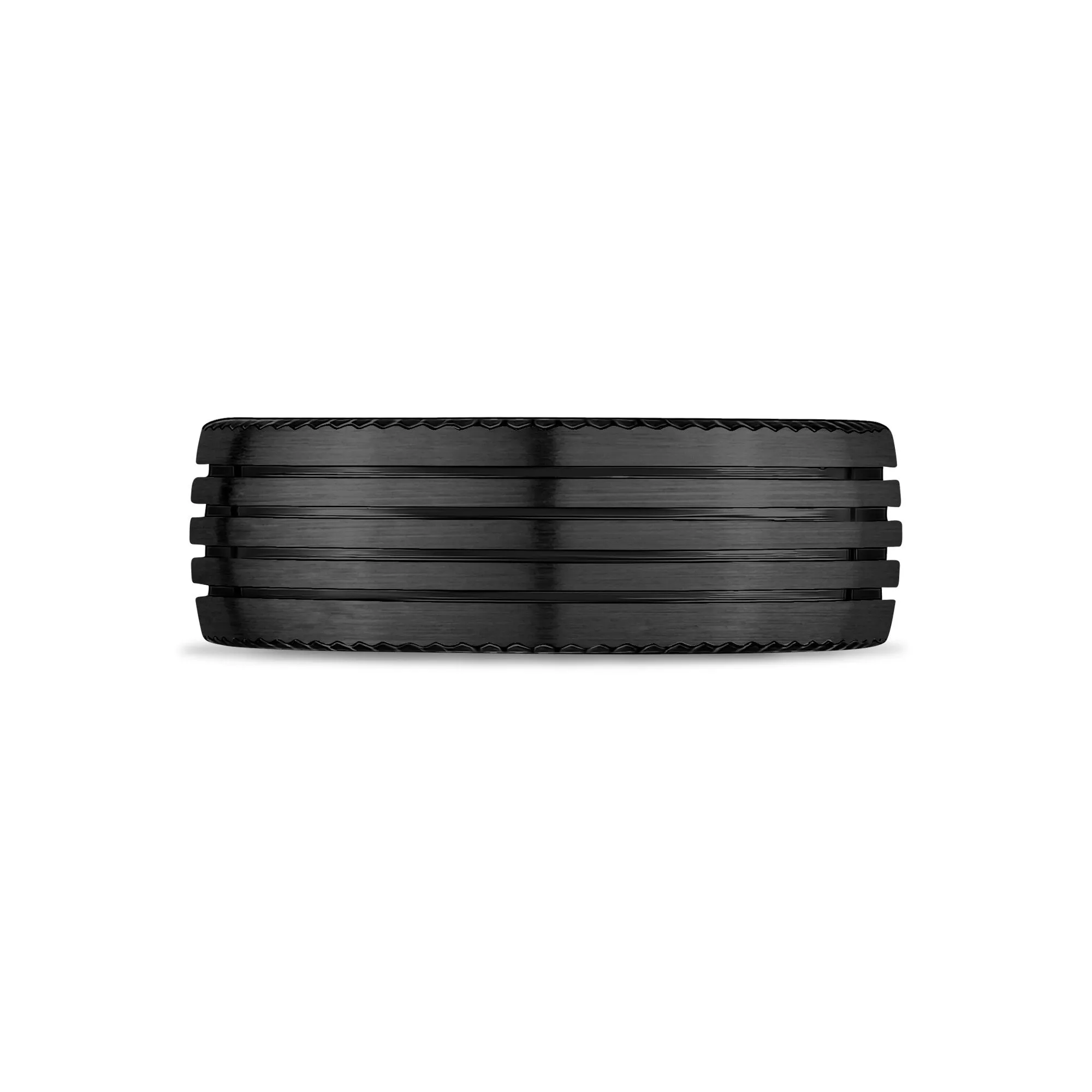 8mm Four Lined Band