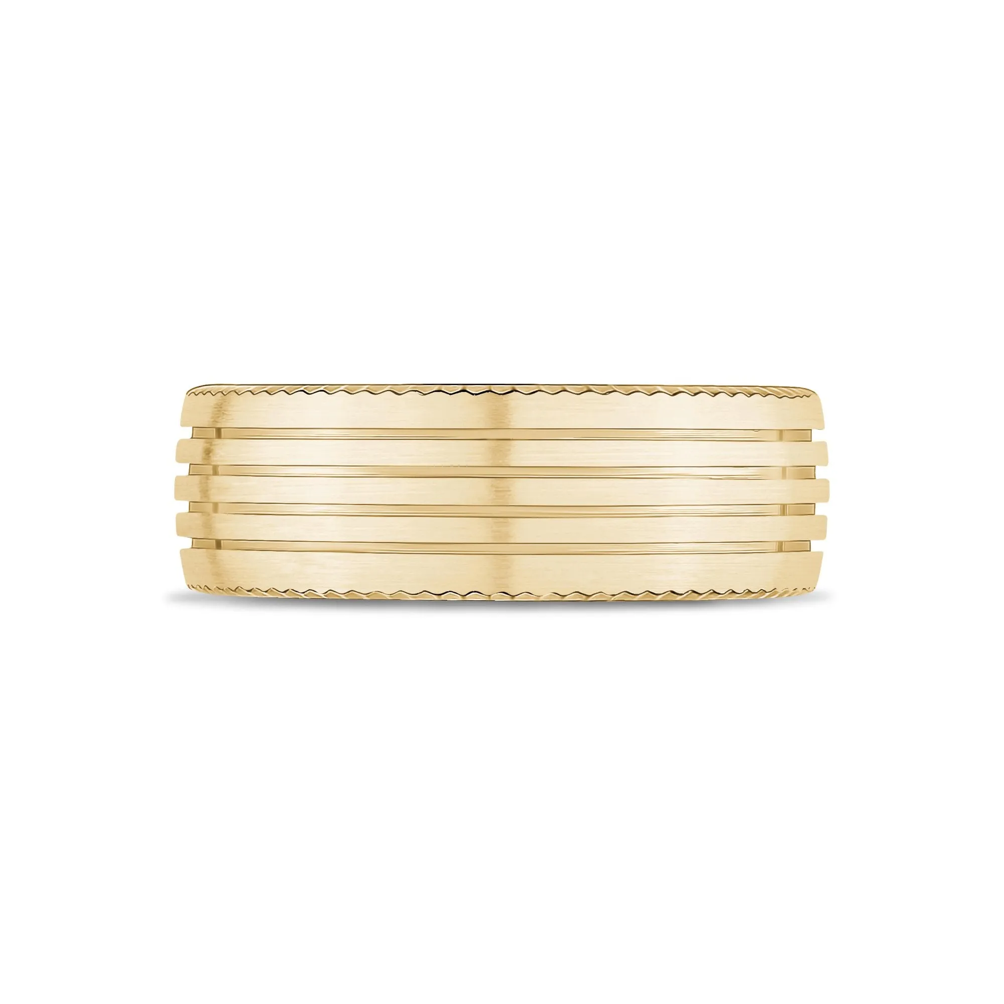 8mm Four Lined Band