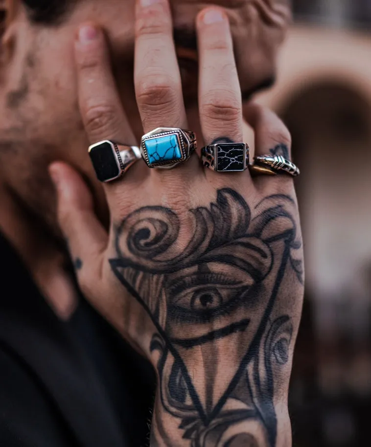 925 Sharp Claw Dragon Ring