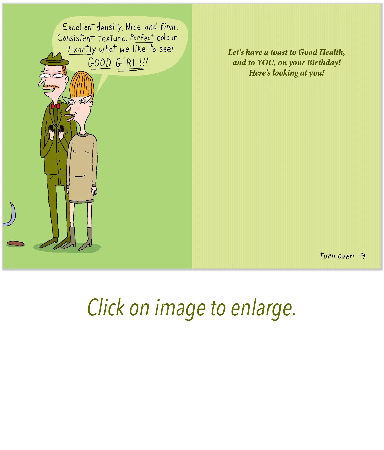 940 Look Away! (Birthday Card)