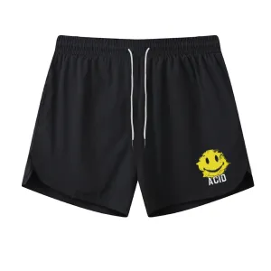 Acid Smile Graphic Shorts