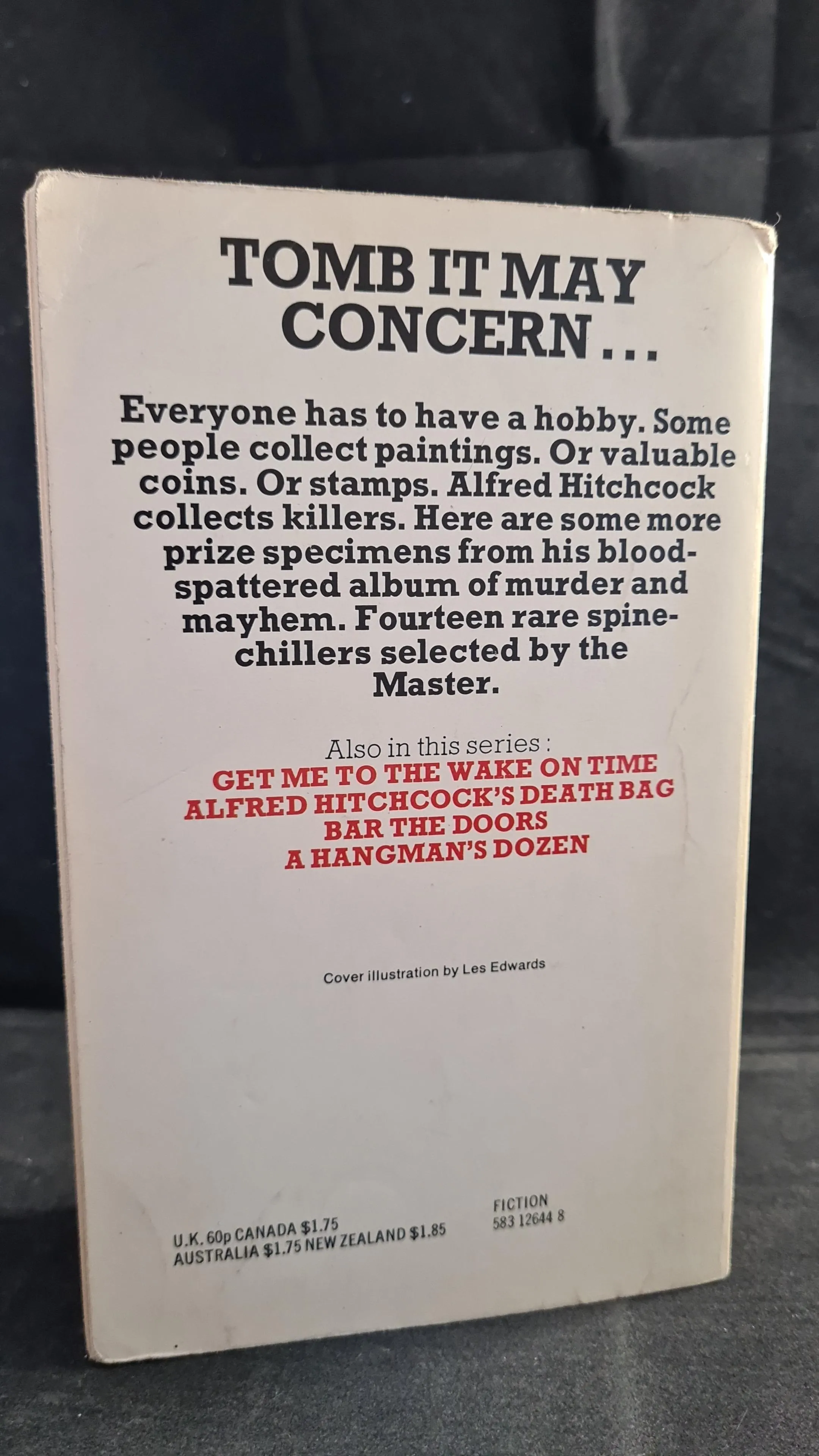 Alfred Hitchcock presents Grave Business, Mayflower, 1977, Paperbacks