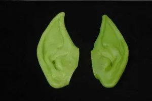 Alien Green Pointy Pixie Costume Ears