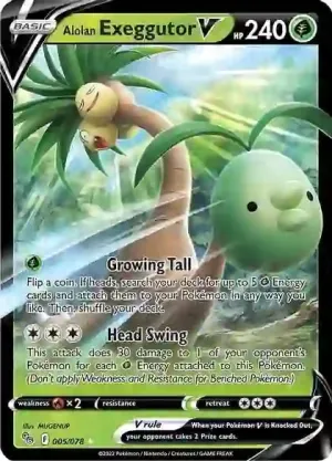Alolan Exeggutor V - 005/078