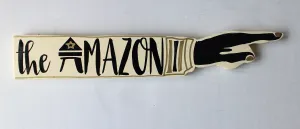 Amazon Wonder Collection - wooden pointy finger signs