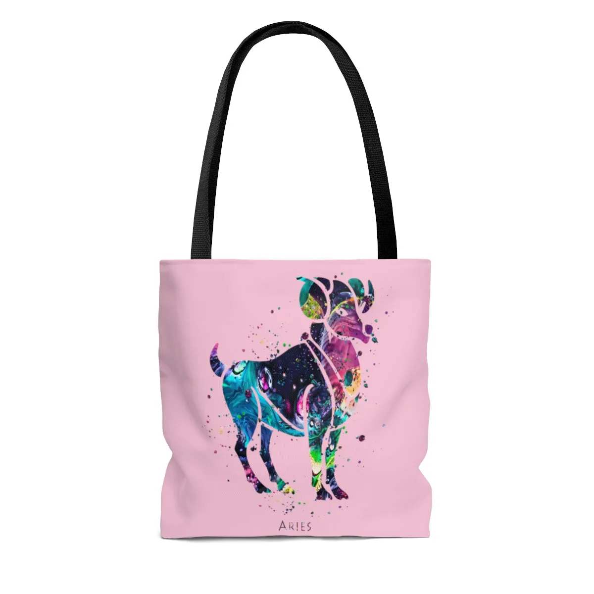 Aries Zodiac Sign Tote Bag