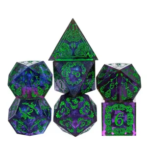 Astral Enigma Sharp Edge Dnd Dice Set