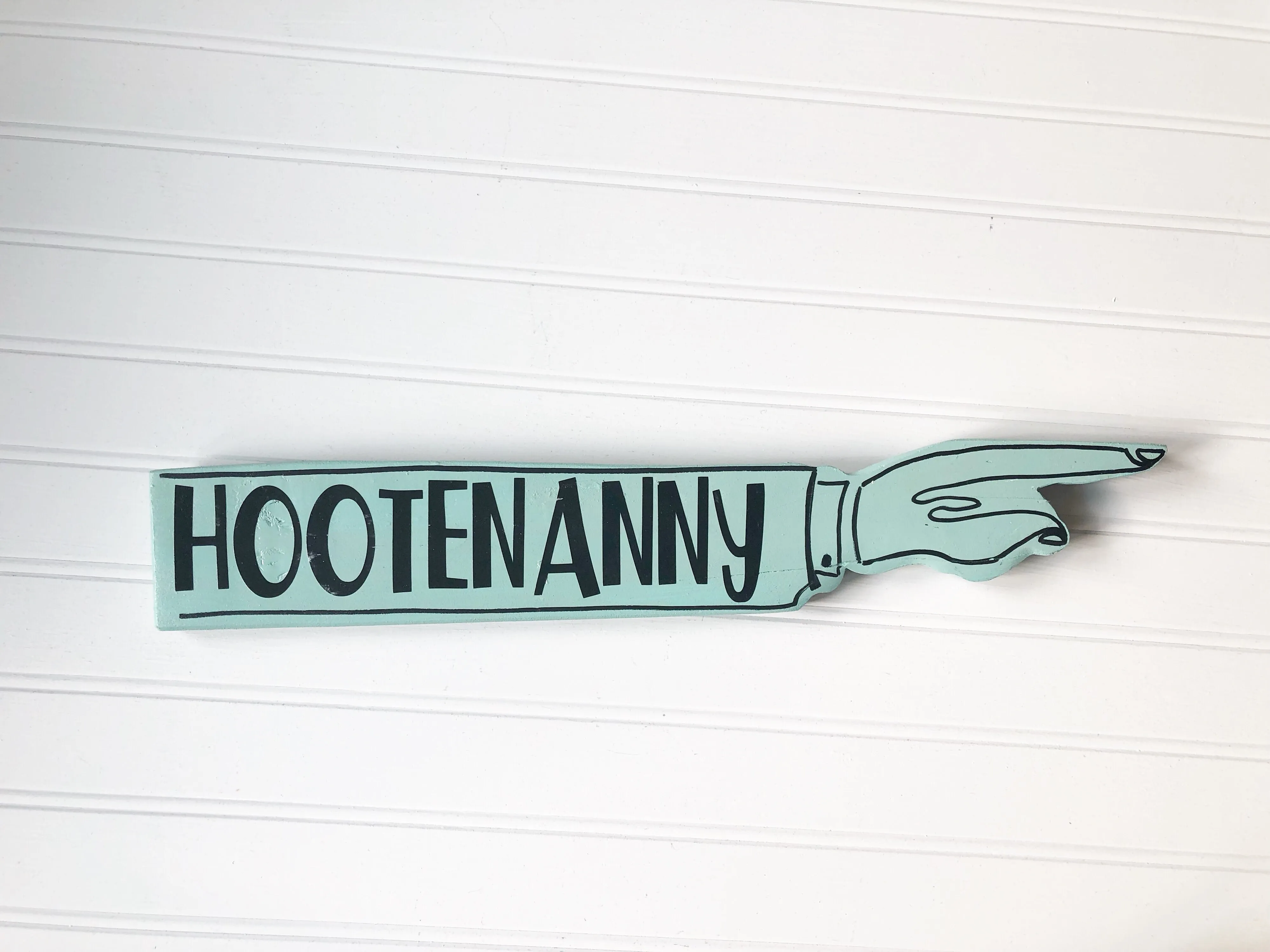 autumn collection - wooden pointy finger signs