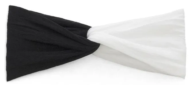 Baby Bling Black/White Twist Headband
