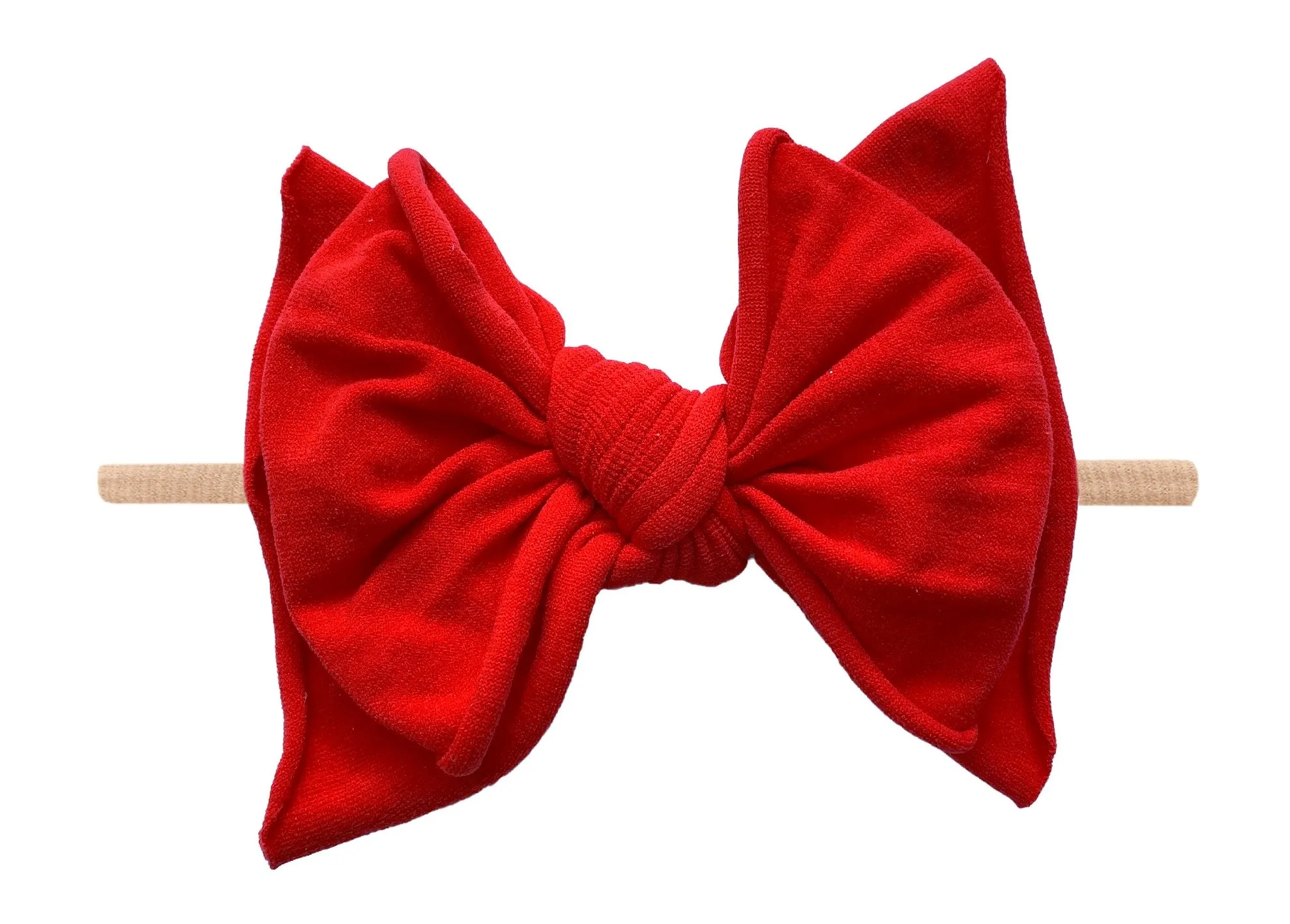 Baby Bling Cherry / Blush FAB-BOW-LOUS Skinny Headband