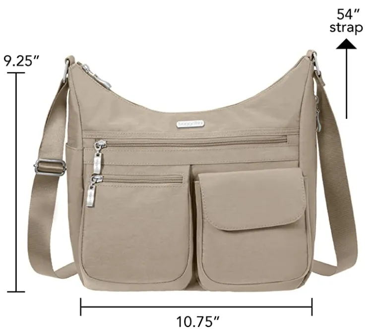 Baggallini unisex-adult Everywhere Crossbody Travel Bag and Cross Body Handbag