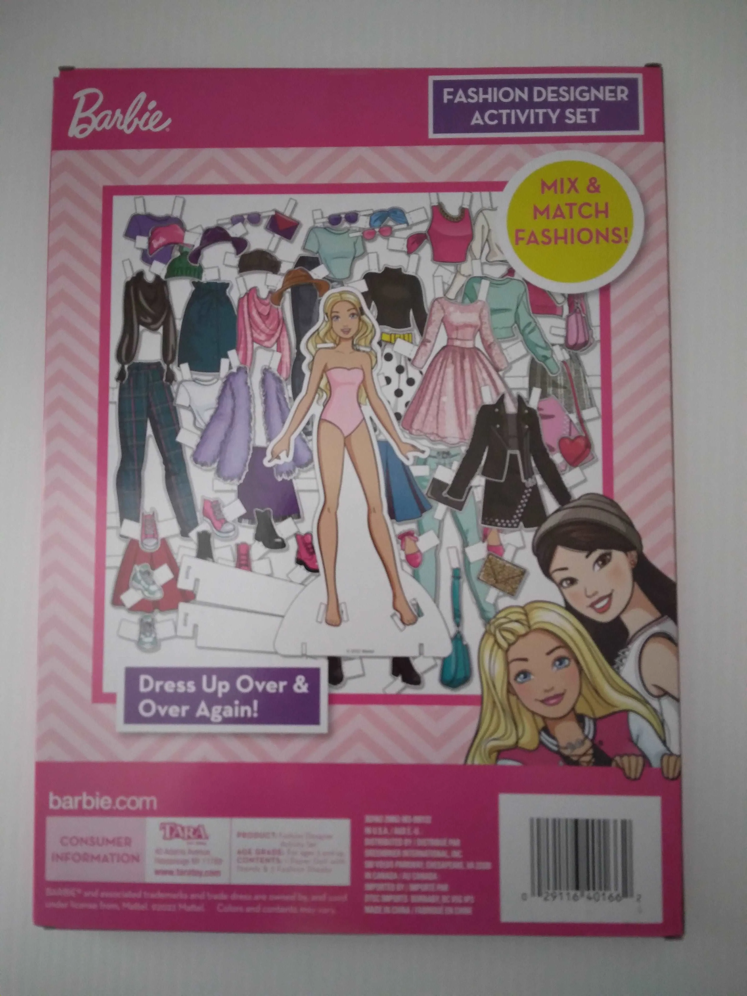 Barbie Paper Doll Activity Set