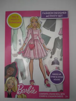 Barbie Paper Doll Activity Set