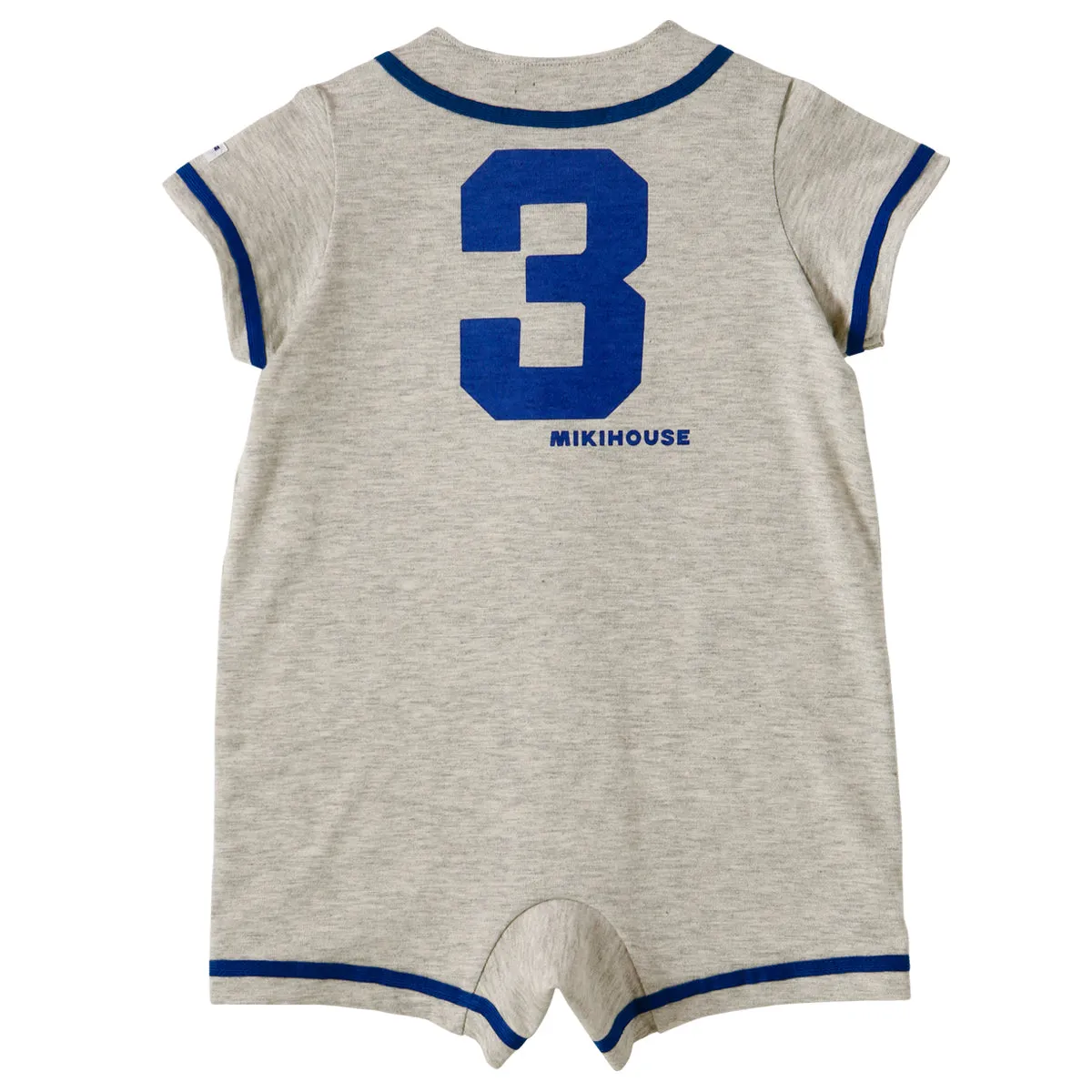 Baseball Jersey Style Short Sleeve Onesie