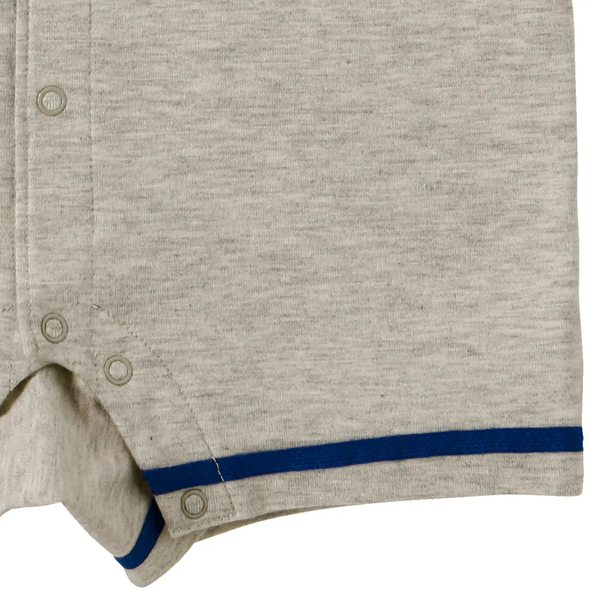 Baseball Jersey Style Short Sleeve Onesie