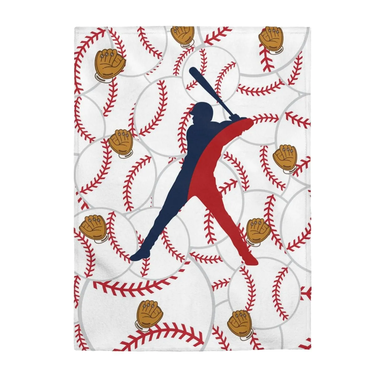 Baseball Plush Blanket