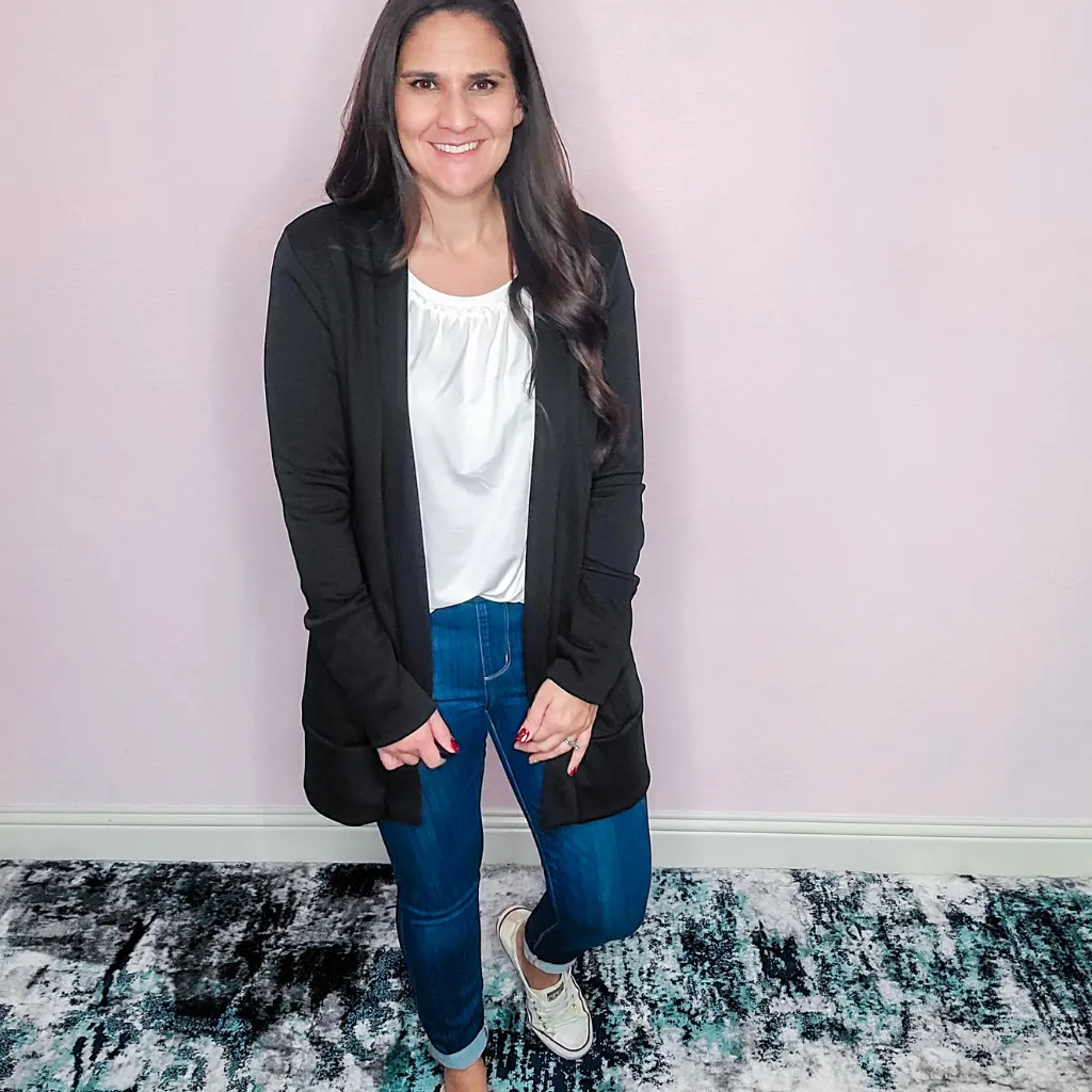 Basic Black Cardigan