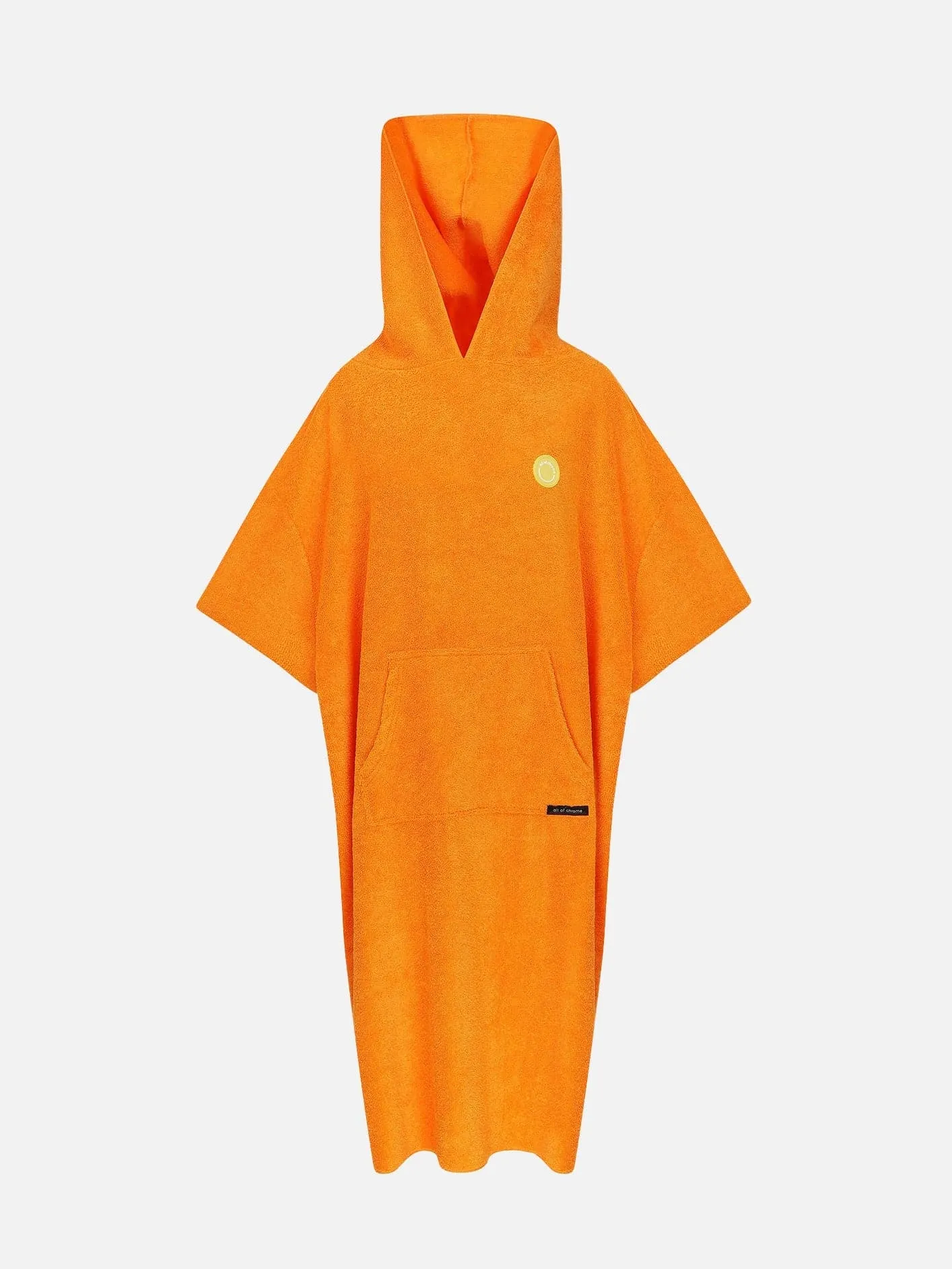 Basic Poncho - Turuncu