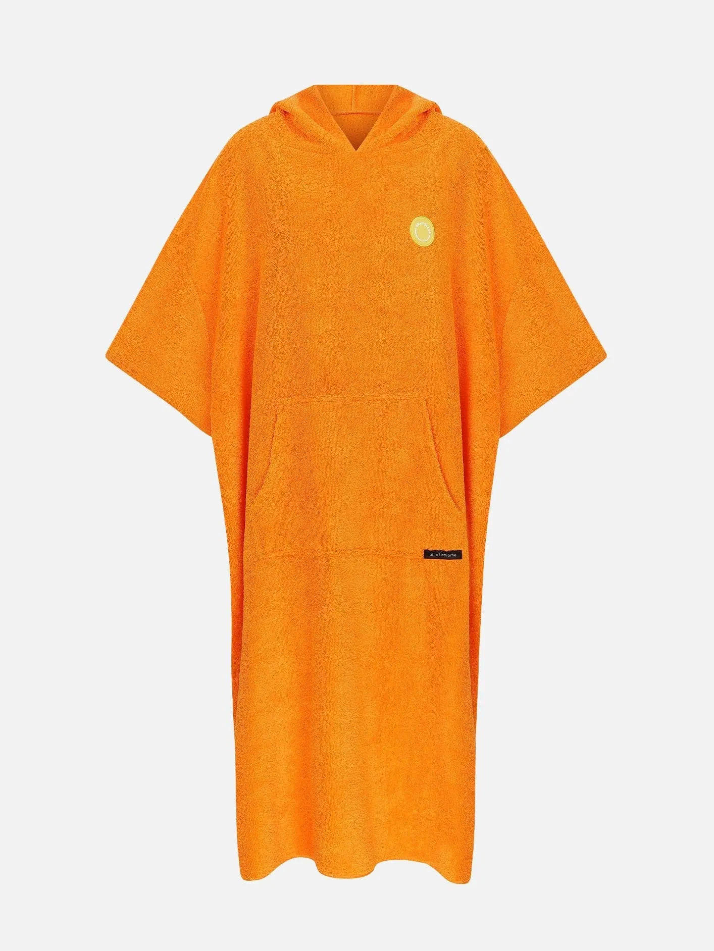 Basic Poncho - Turuncu