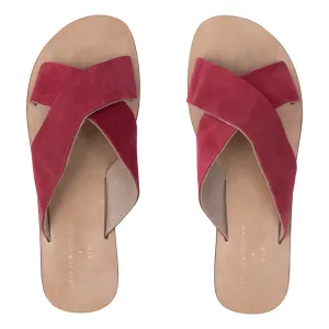 Basic sandaal Cherry