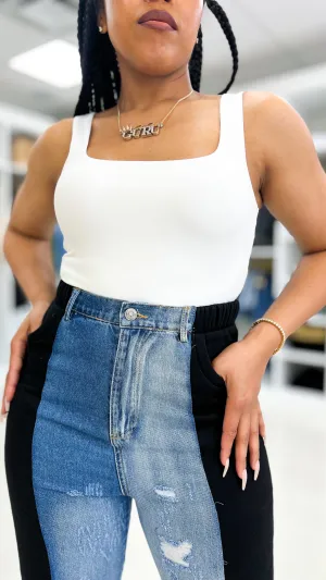 Basic Square Neck Bodysuit